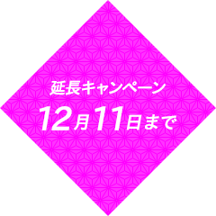 キャンペーン期間11月30日まで